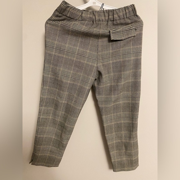 Zara Kids Plaid Pants Size 6 - Picture 2 of 5